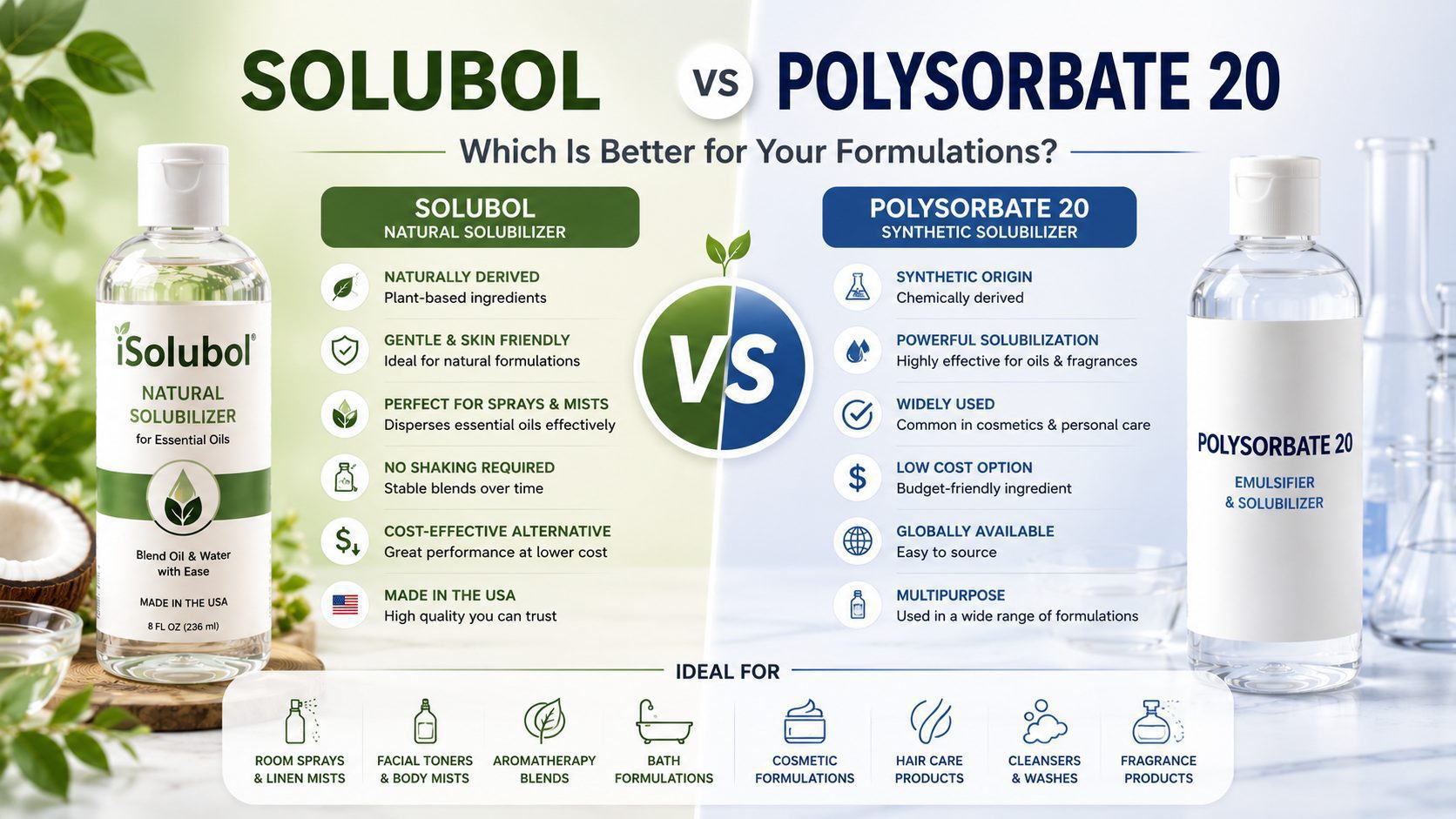 02-Solubol vs Polysorbate 20 comparison