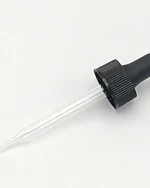 20/400 Glass dropper with black nitrile bulb