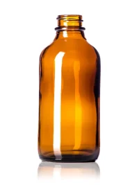 4 oz Boston round glass 22-400