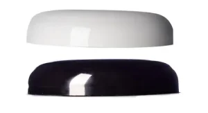 PP 70-400 smooth skirt lid with pressure sensitive liner - 70-400-PP-smooth-dome-lid-with-pressure-sensitive-liner (1)