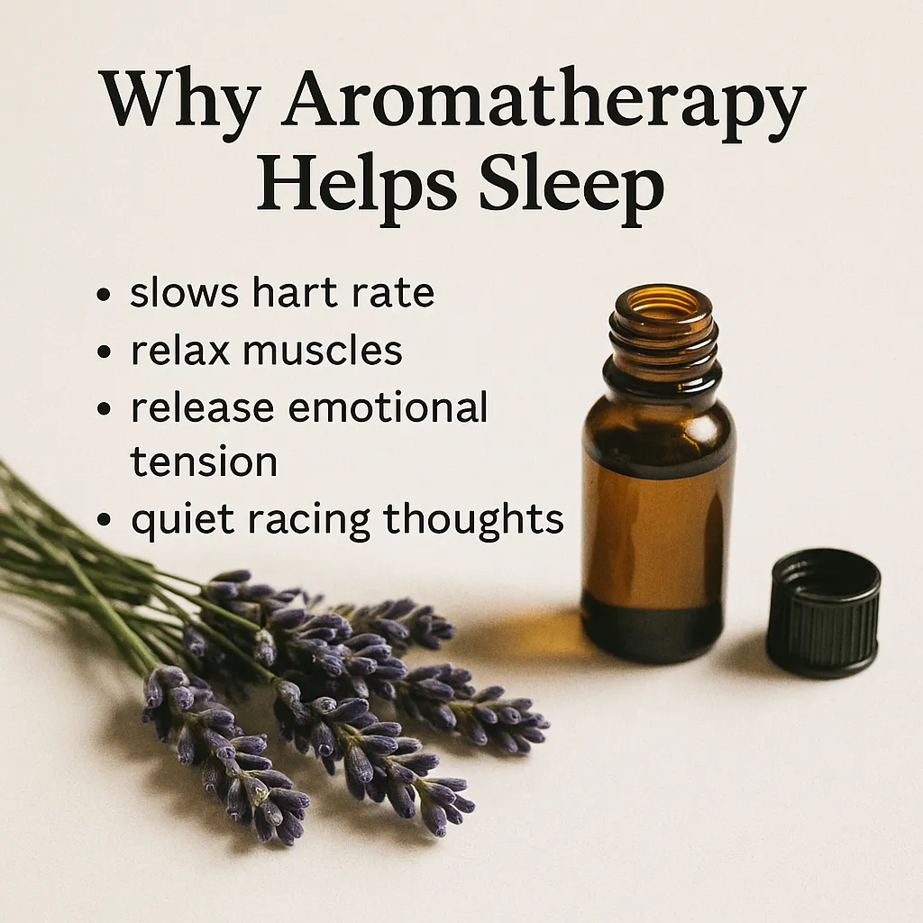 Why aromatheraphy helps sleep