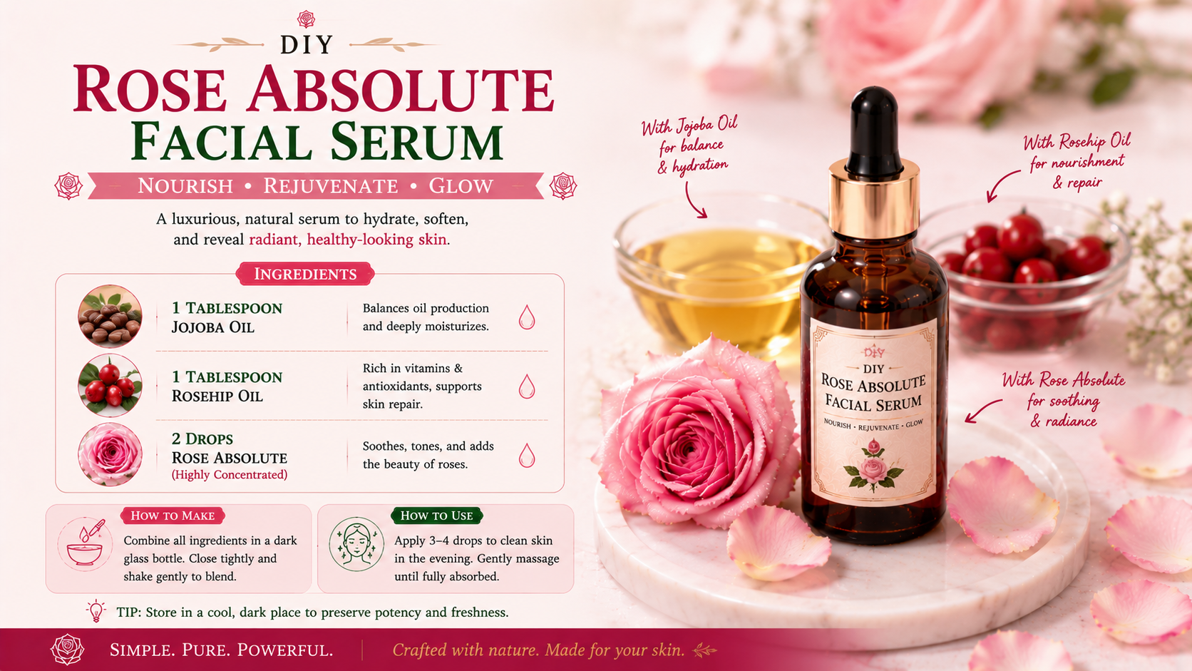 08-DIY rose absolute facial serum guide