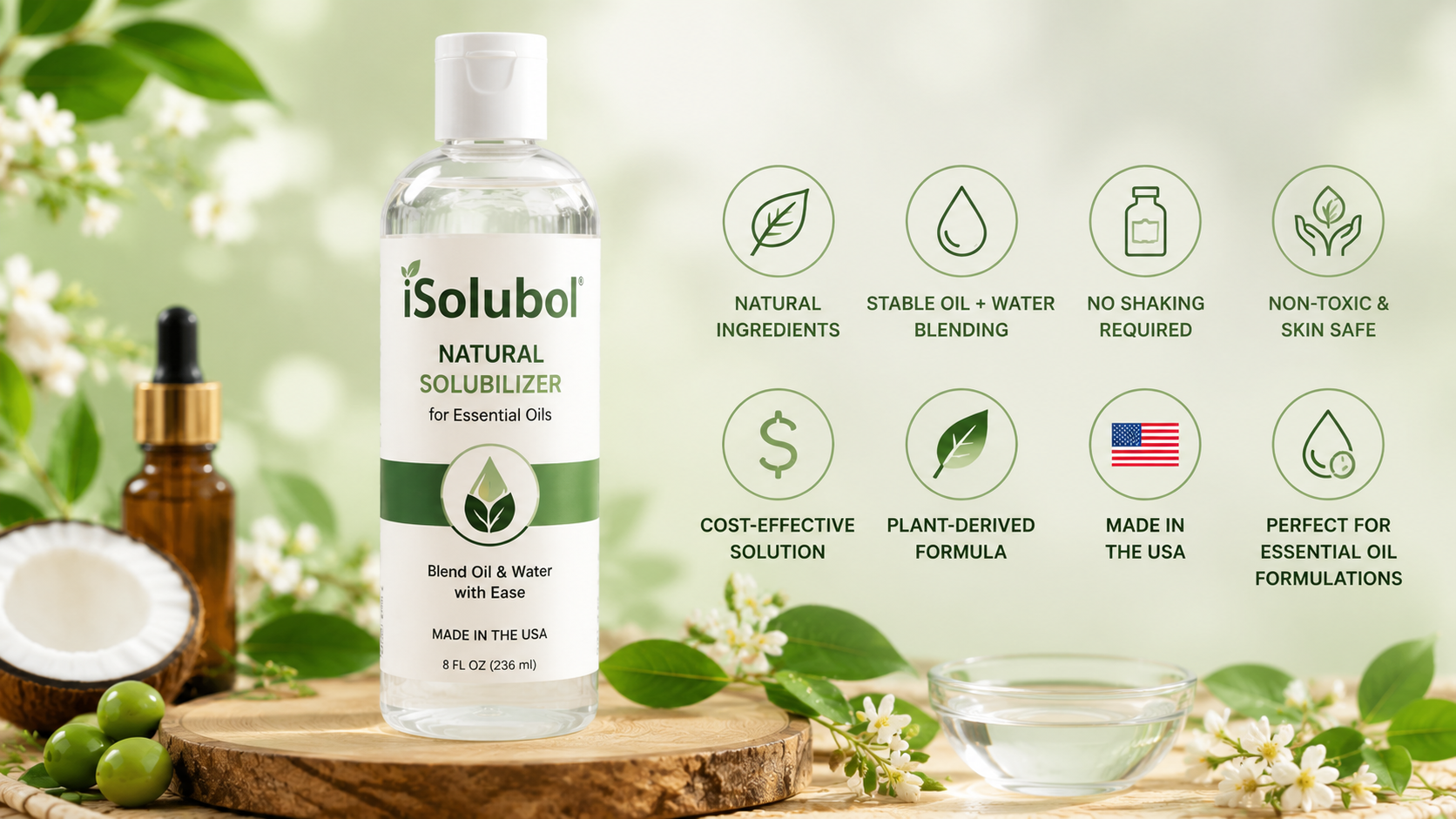 Natural essentials for eco-friendly wellness