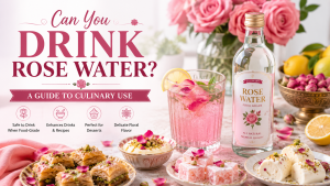 Rose water culinary guide