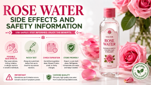 Rose water safety and benefits guide