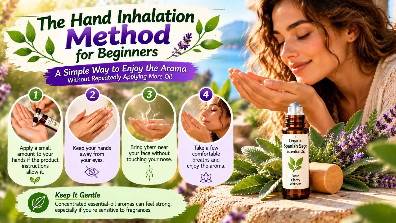 Hand Inhalation Method for Beginners