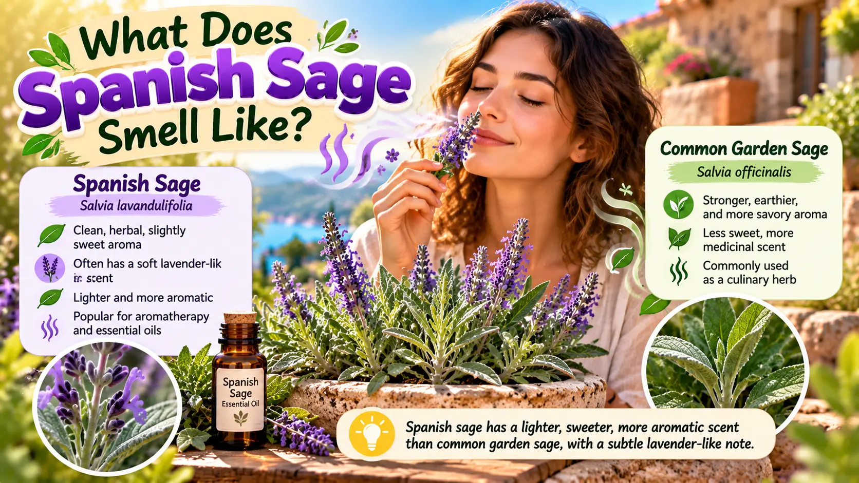 Spanish Sage Scent Comparison