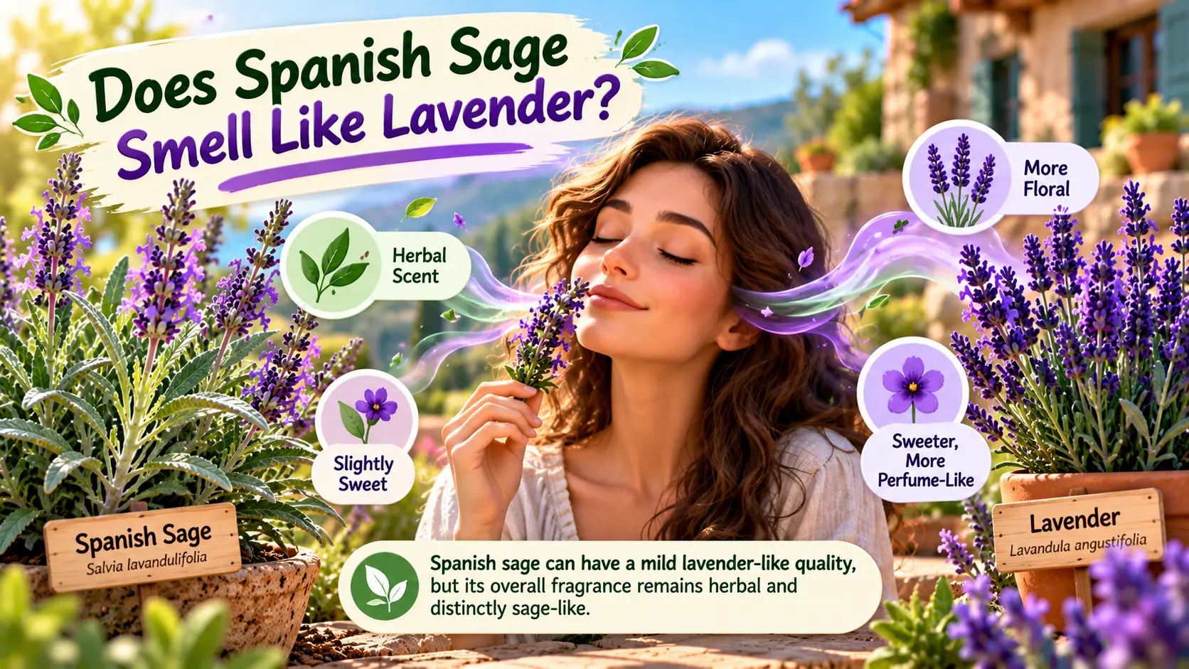 Spanish Sage vs. Lavender Aroma